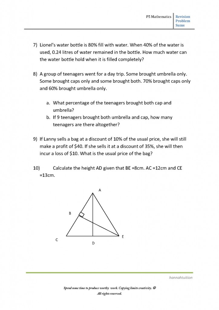 P5 Revision Problem Sums SA2_Page_2